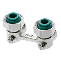 TECE 8740436 TECEflex Запорно-присоединительный узел TECE угловой 3/4" Ek x 3/4" Ekдля нижнего подключения радиаторов